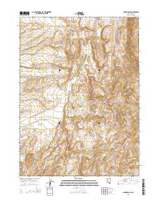 Gilmer Ranch 2015 topographic map thumbnail