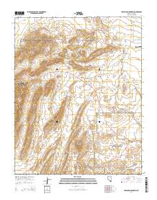 Frenchman Mountain 2014 topographic map thumbnail