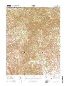 Garden Spring 2014 topographic map thumbnail