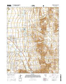 Gardnerville 2014 topographic map thumbnail