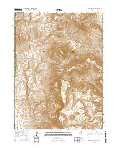 Fortynine Mountain 2015 topographic map thumbnail