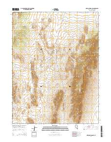 Green Springs NW 2014 topographic map thumbnail