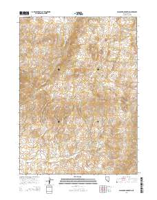 Blanchard Mountain 2014 topographic map thumbnail