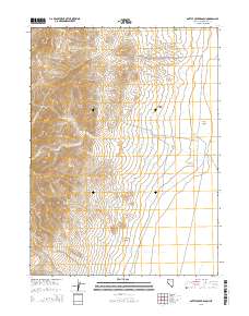 Bottle Creek Ranch 2015 topographic map thumbnail