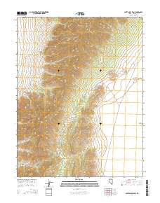 Cave Valley Well 2014 topographic map thumbnail