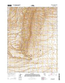 Cedar Ridge 2014 topographic map thumbnail