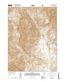Annie Creek 2014 topographic map thumbnail