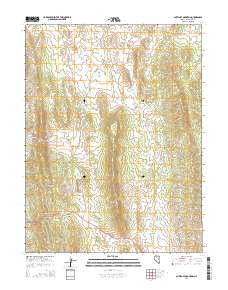 Antelope Mountain 2014 topographic map thumbnail