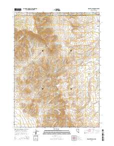 Disaster Peak 2015 topographic map thumbnail