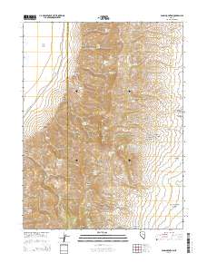 Fagin Mountain 2014 topographic map thumbnail