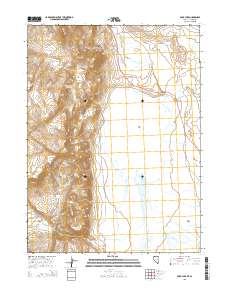 Duck Lake 2015 topographic map thumbnail