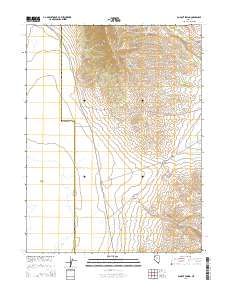 Dugout Spring 2014 topographic map thumbnail
