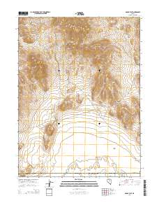 Garcia Flat 2014 topographic map thumbnail