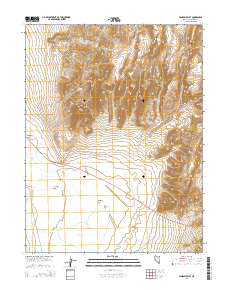Fourmile Flat 2014 topographic map thumbnail