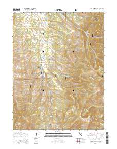 Cleve Creek Baldy 2014 topographic map thumbnail