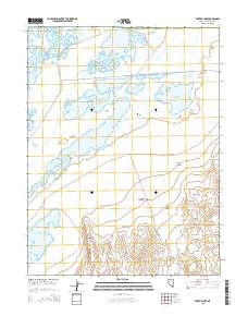 Foxtail Lake 2015 topographic map thumbnail