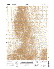 Deer Creek Peak 2015 topographic map thumbnail