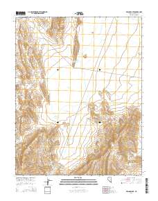 Delamar Lake 2014 topographic map thumbnail