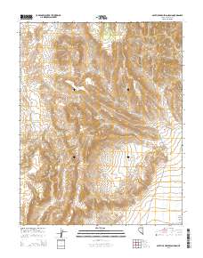 South of Gregerson Basin 2015 topographic map thumbnail