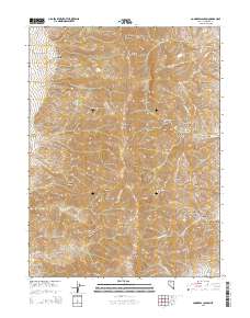 Congress Canyon 2015 topographic map thumbnail