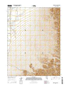 Dixie Valley SE 2014 topographic map thumbnail