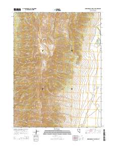Independence Valley NE 2014 topographic map thumbnail