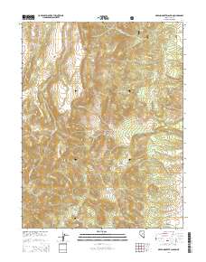 Green Monster Canyon 2014 topographic map thumbnail