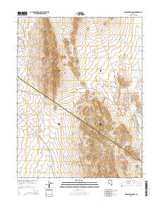 Green Springs SW 2014 topographic map thumbnail