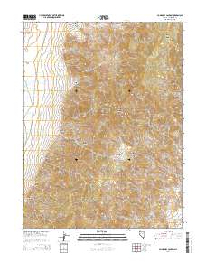 Fondaway Canyon 2014 topographic map thumbnail