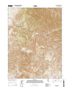Goat Peak 2014 topographic map thumbnail