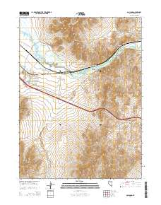 Golconda 2014 topographic map thumbnail