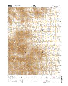 Majuba Mountain 2014 topographic map thumbnail