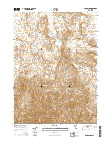 Cornucopia Ridge 2014 topographic map thumbnail