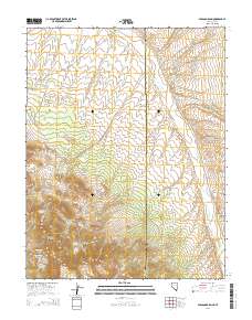 Gleason Basin 2014 topographic map thumbnail