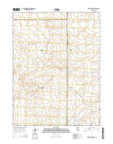 Ferber Peak SE 2015 topographic map thumbnail