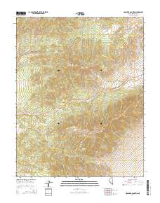 Magruder Mountain 2014 topographic map thumbnail
