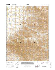 Granite Mountain 2015 topographic map thumbnail
