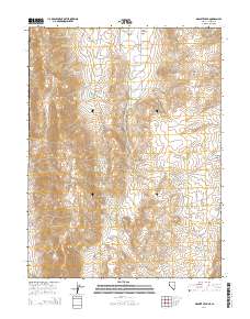 Granite Peak 2014 topographic map thumbnail