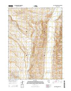 Coal Mine Canyon SE 2014 topographic map thumbnail