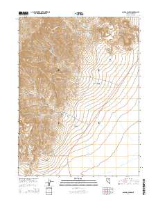 Galena Canyon 2014 topographic map thumbnail