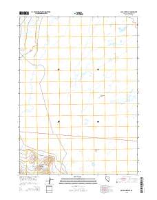 Gallagher Flat 2015 topographic map thumbnail