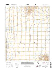 East of Davis Mountain 2014 topographic map thumbnail