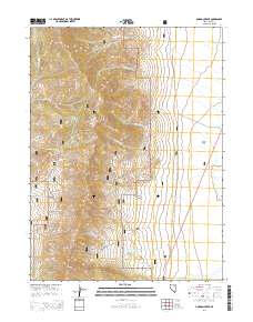 Gordon Creek 2014 topographic map thumbnail