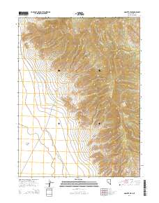 Goshute Peak 2014 topographic map thumbnail