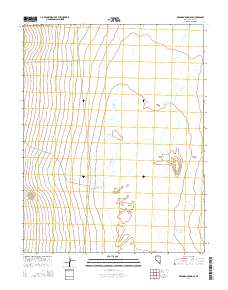 Deadman Spring SE 2014 topographic map thumbnail