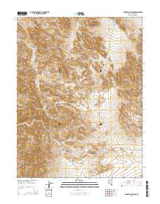 Ghost Dance Ridge 2014 topographic map thumbnail