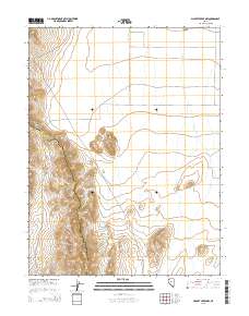 Gilbert Creek NW 2015 topographic map thumbnail