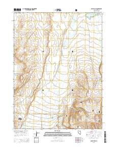 Halleck SW 2015 topographic map thumbnail