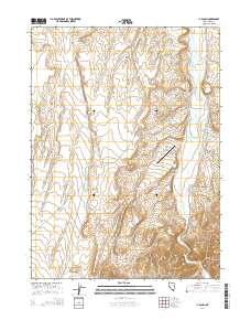 I L Ranch 2014 topographic map thumbnail