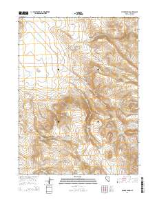 Hillside Spring 2014 topographic map thumbnail